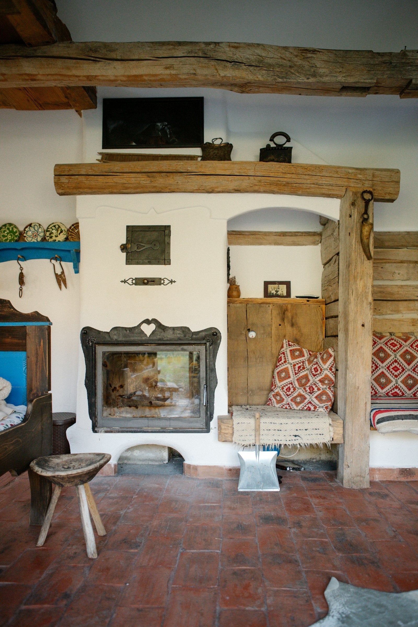 Warm living room