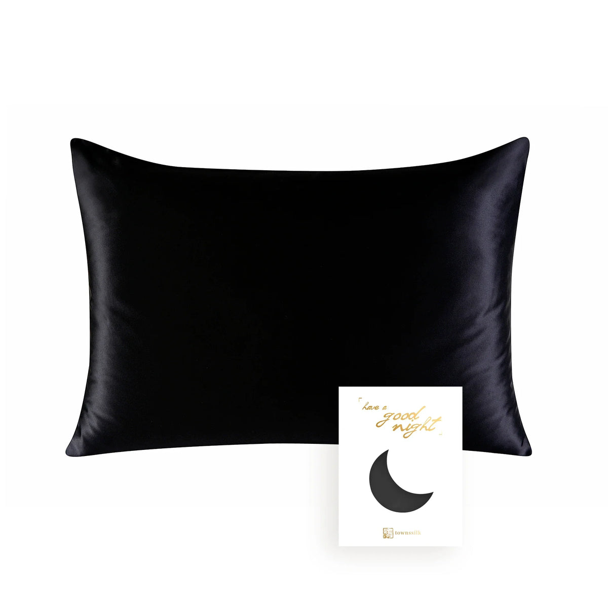 Charcoal mulberry silk pillowcase