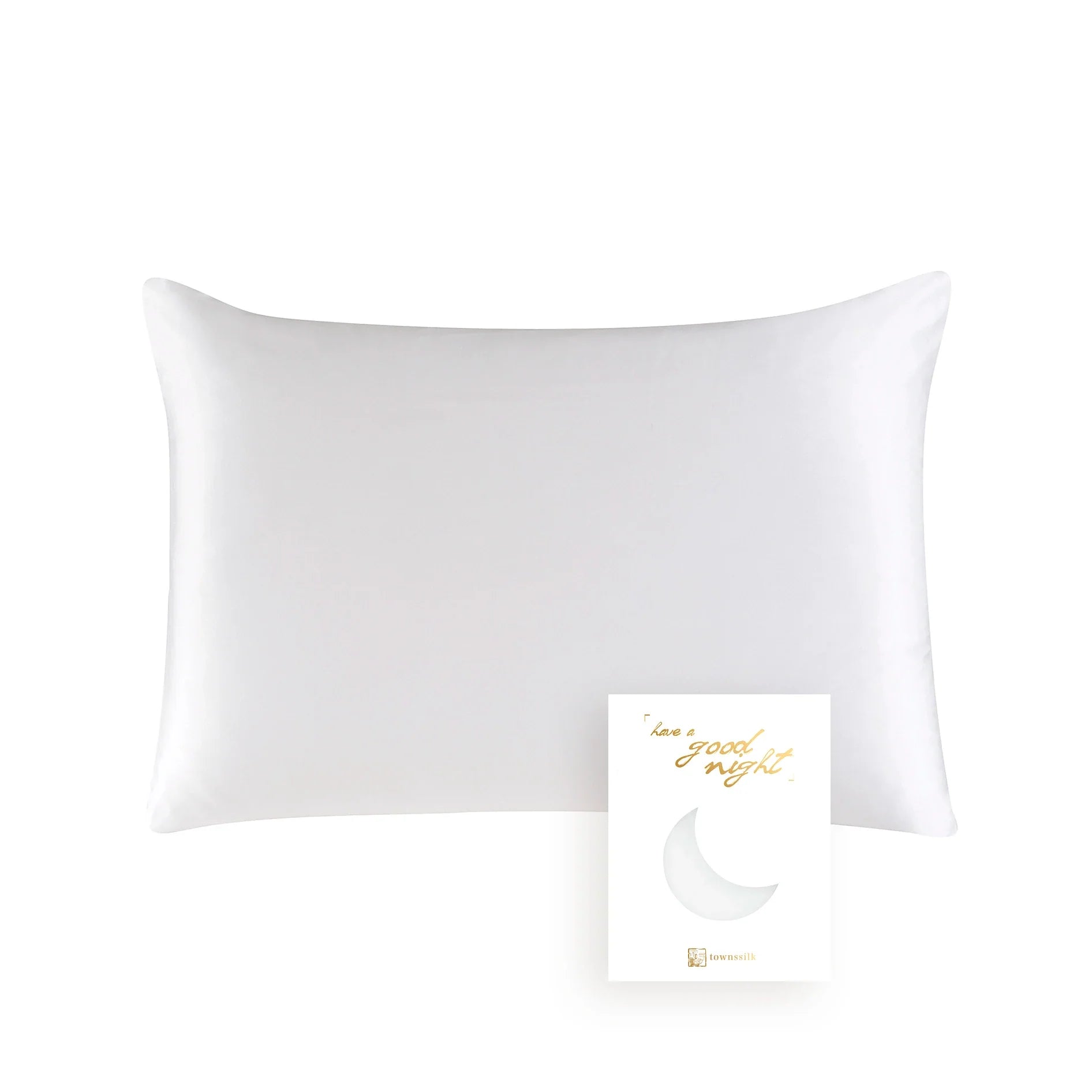 Ivory mulberry silk pillowcase