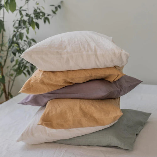French flax linen pillowcase
