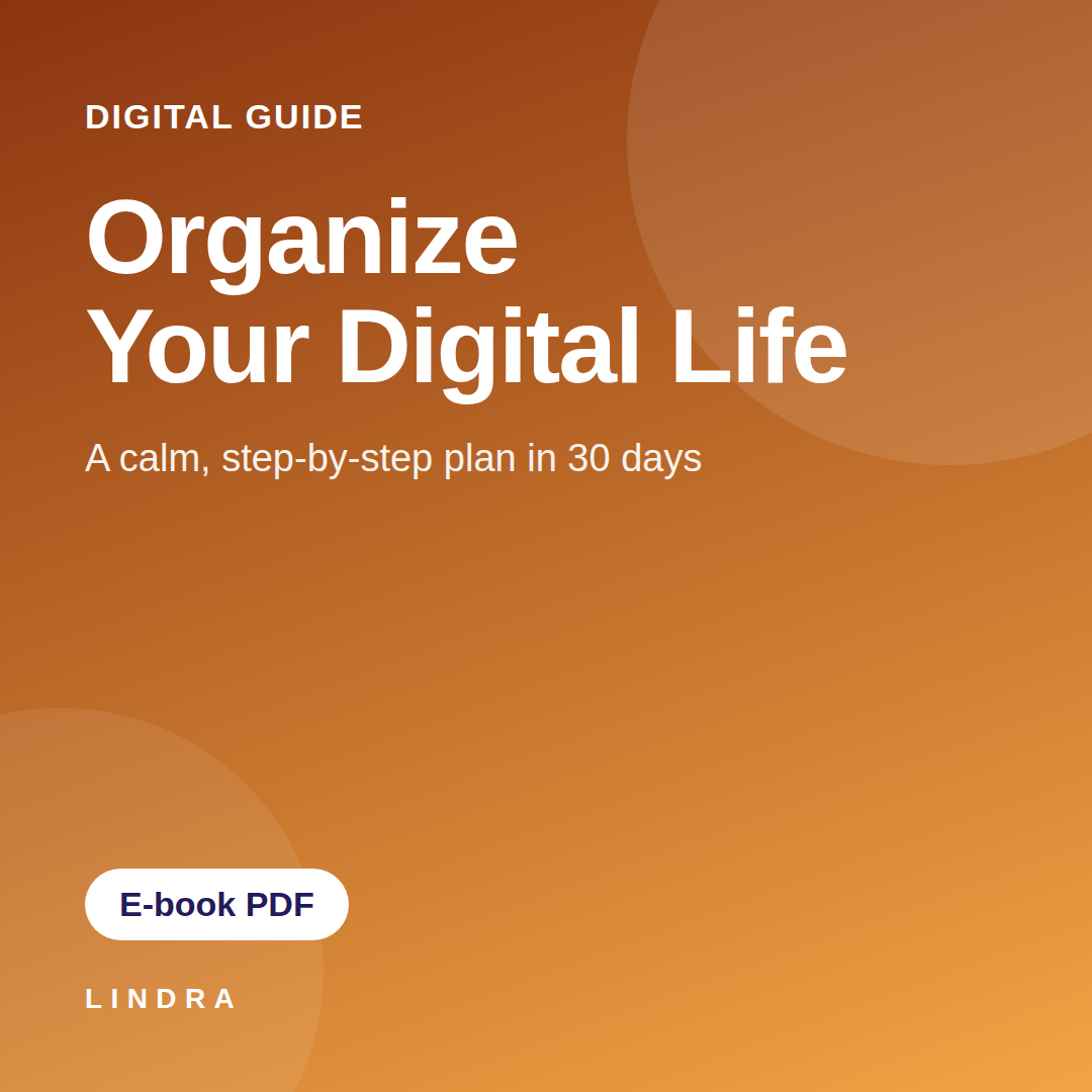 Organize Your Digital Life in 30 Days — e-book cover